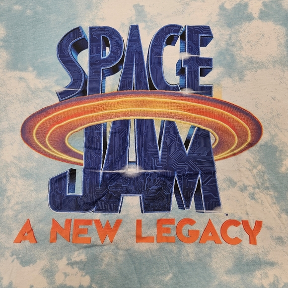 Space Jam A New Legacy Men's Graphic Tie Dye Short Sleeve Tee - Picture 2 of 6